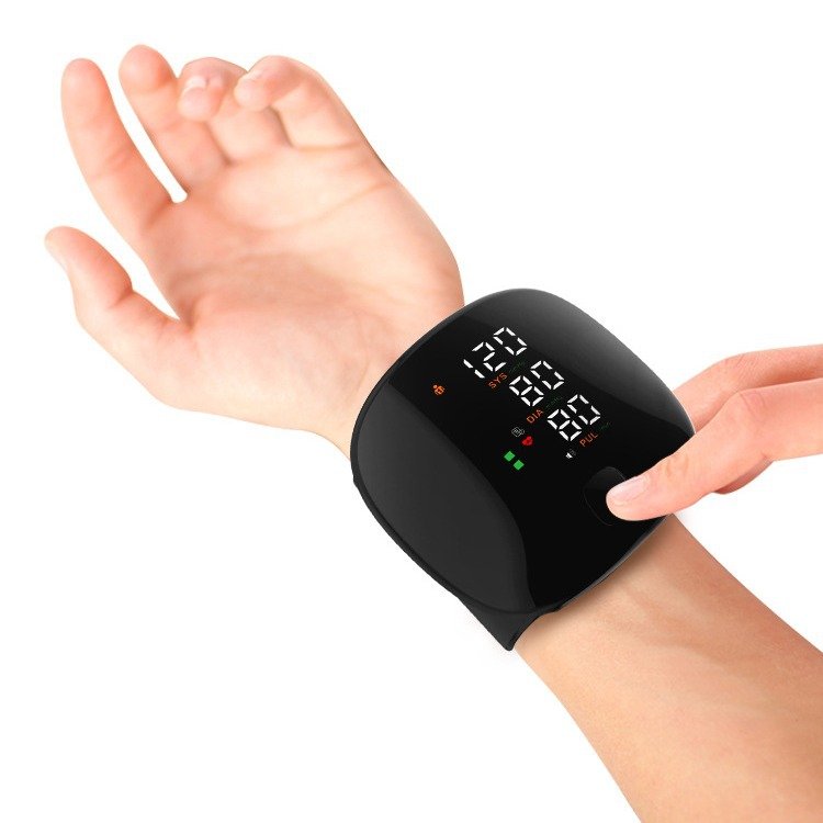 in stock Wrist Voice Blood Pressure Meter Home Electronic Blood Pressure Meter Chinese and English Voice Smart Wrist Blood Pressure Meter - Image 4