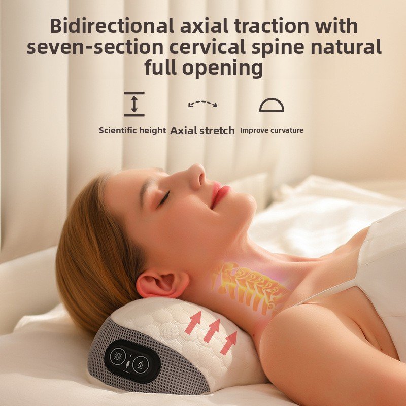 multiple-function massage pillow head waist legs