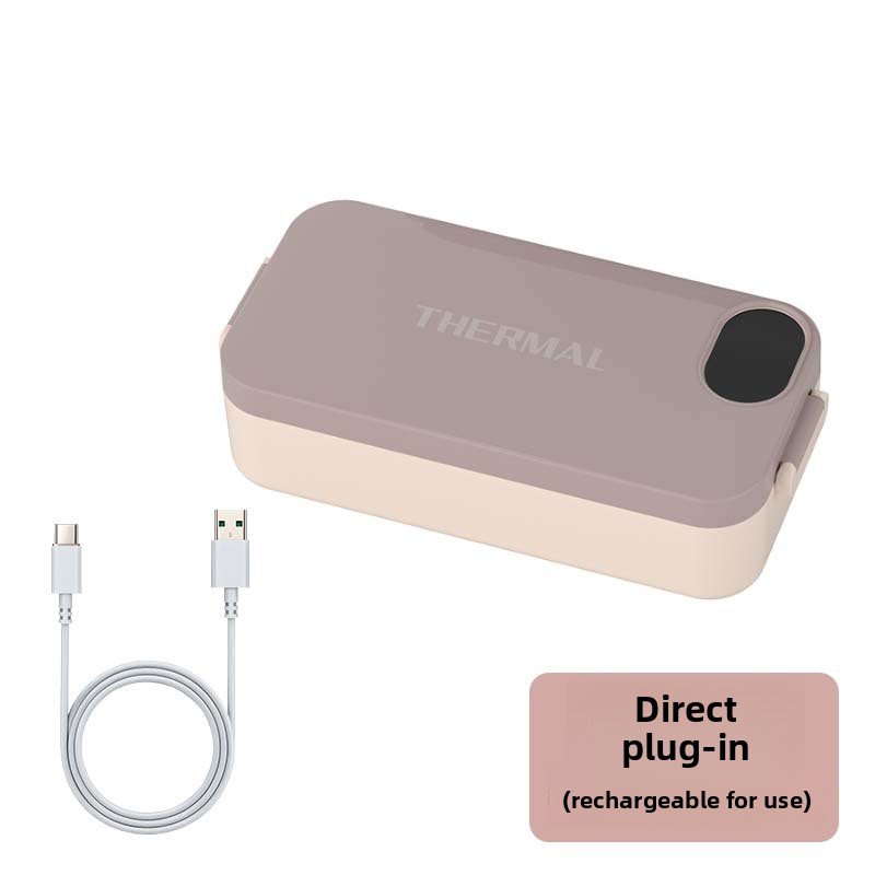 Electric Lunch Box USB no mess quick warming lunch - Image 3