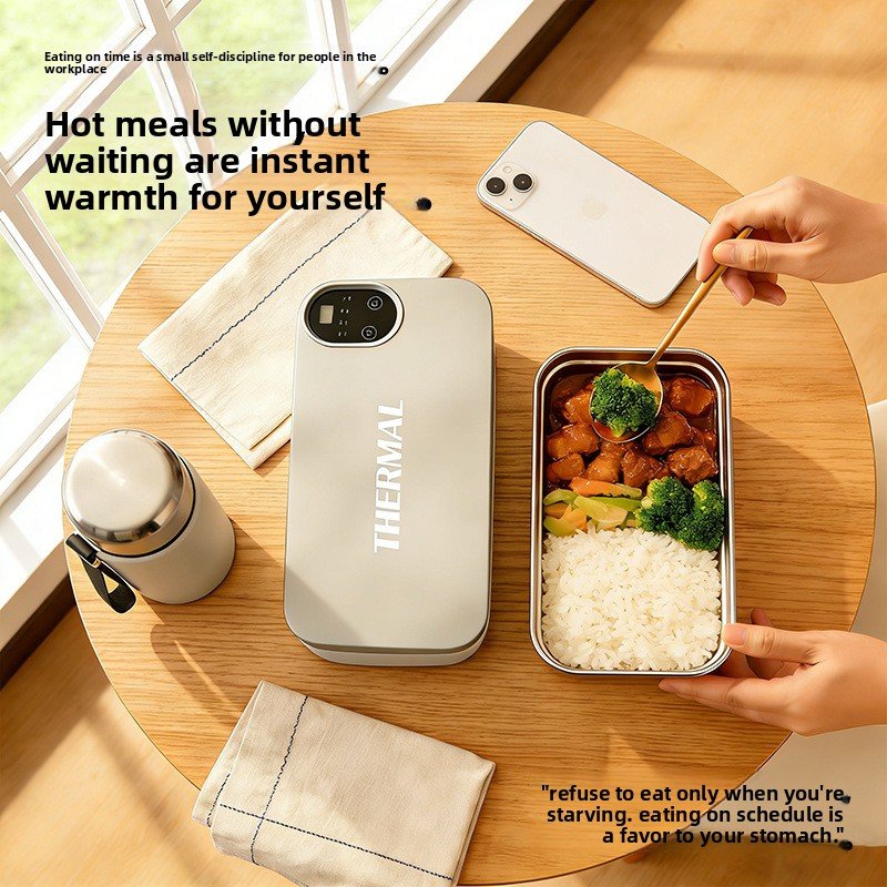 Electric Lunch Box USB no mess quick warming lunch - Image 2