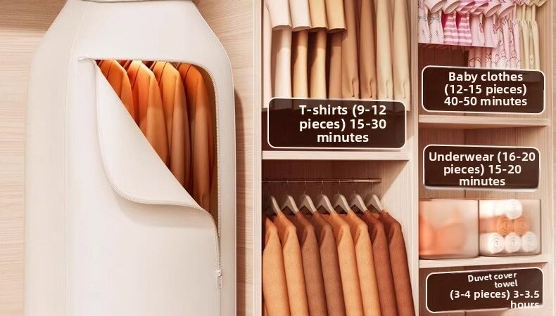 Compact and Efficient Portable Clothes Dryer for Quick, Hygienic Drying