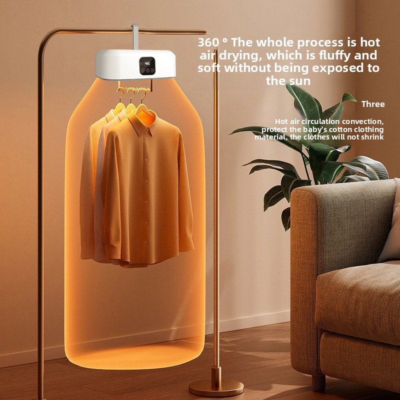 Portable Clothes Dryer Travel Packable Quick Drying - Image 2
