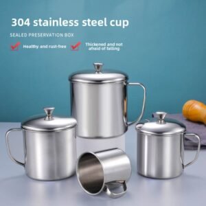 Large-capacity household tea mug