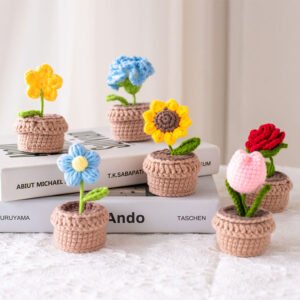 flower making crochet kit