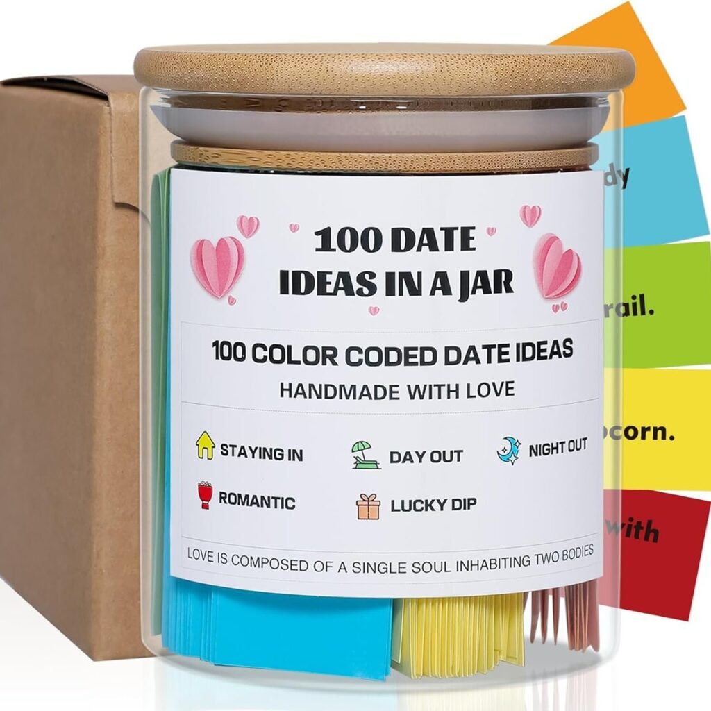 100 date ideas in a jar Gift