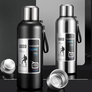 Vacuum insulation Thermos with Tea Strainer
