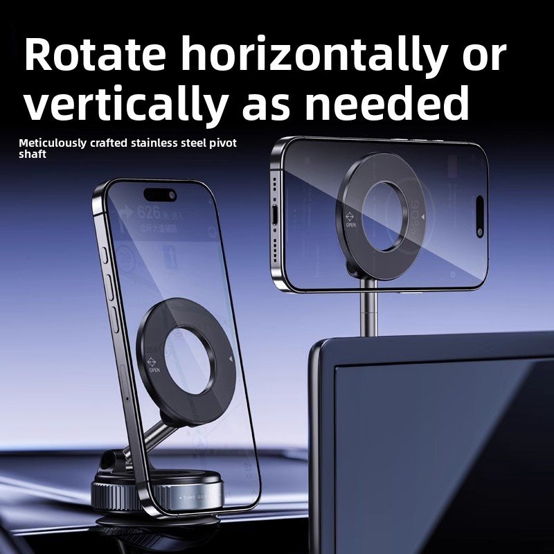 Folding Vacuum Magnetic Phone Holder - Image 2