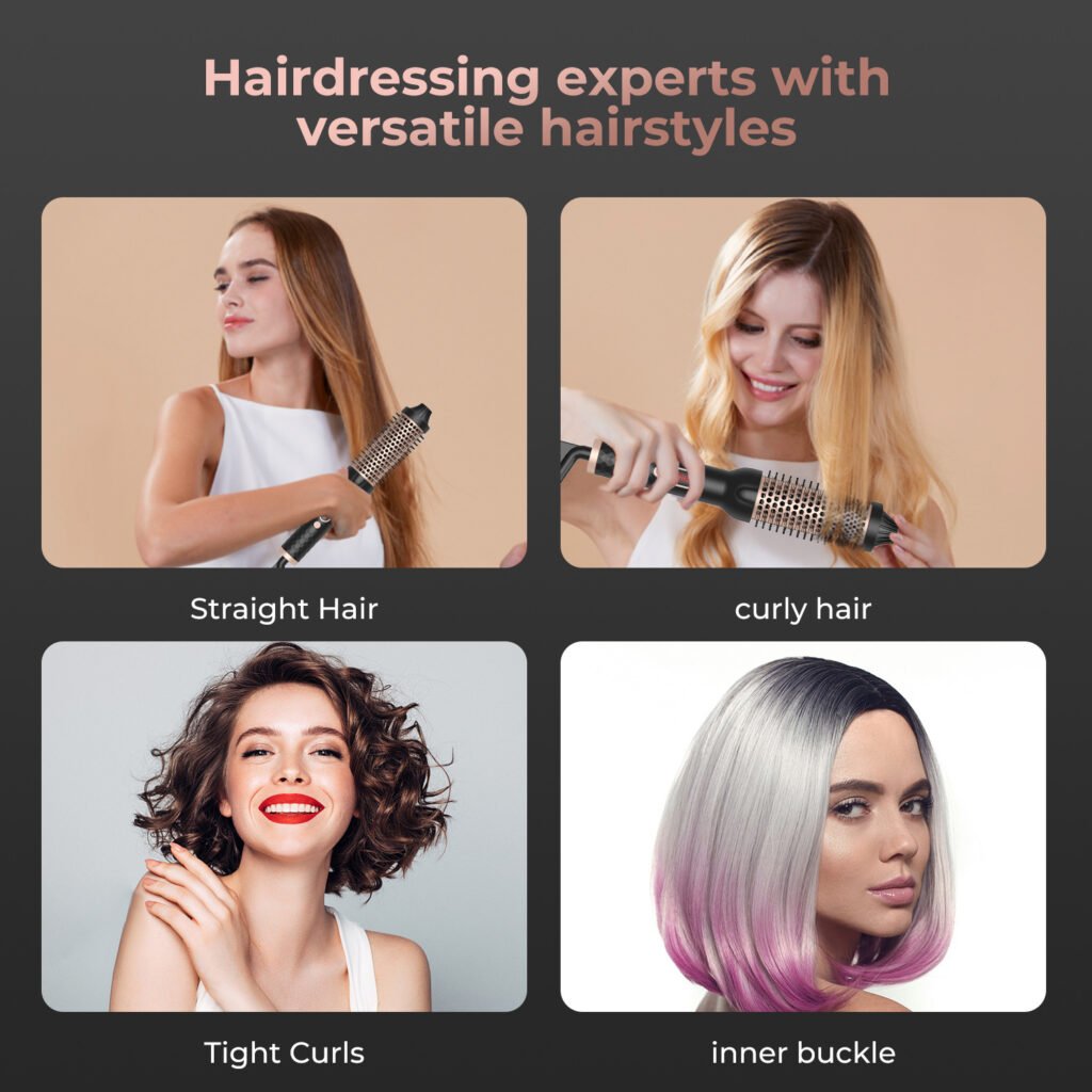 4 in 1 Automatic Electric Heating Comb for Hair Styling