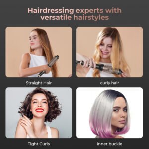 4 in 1 Automatic Electric Heating Comb for Hair Styling