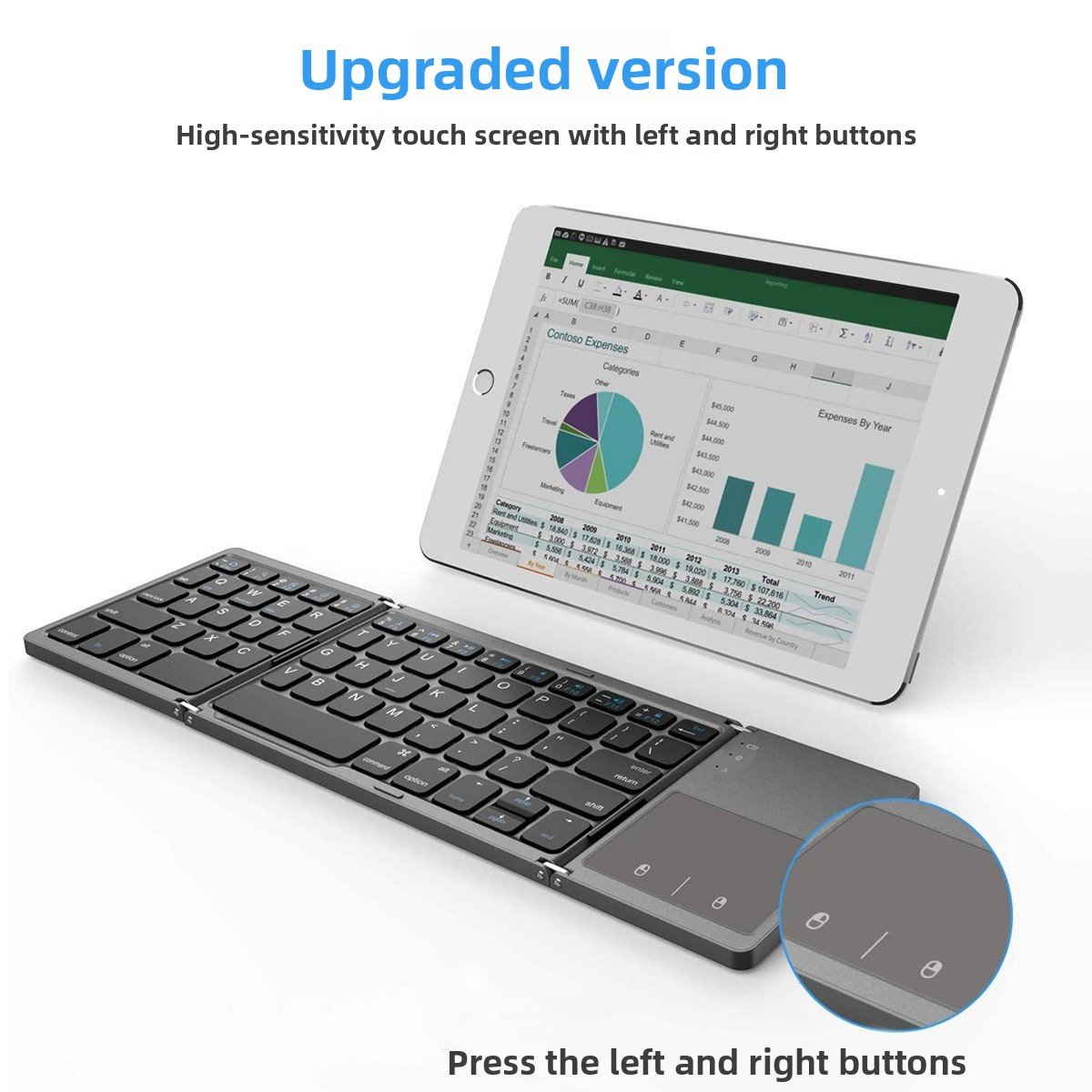Foldable Bluetooth Keyboard - Image 3