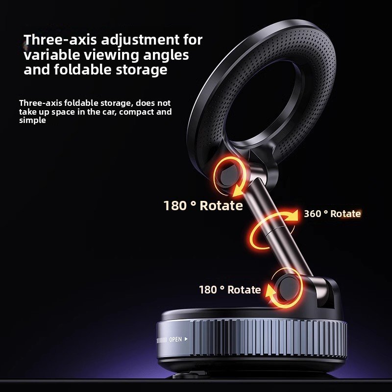 Folding Vacuum Magnetic Phone Holder - Image 3