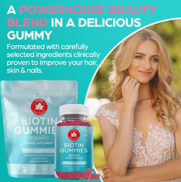 Biotin Gummies for better hairs and shinier hairs - Image 4