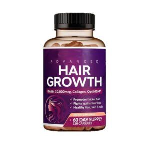 Hair Growth Biotin Supplement Capsules