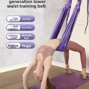 Aerial Yoga Suspension Rope with Door Anchor