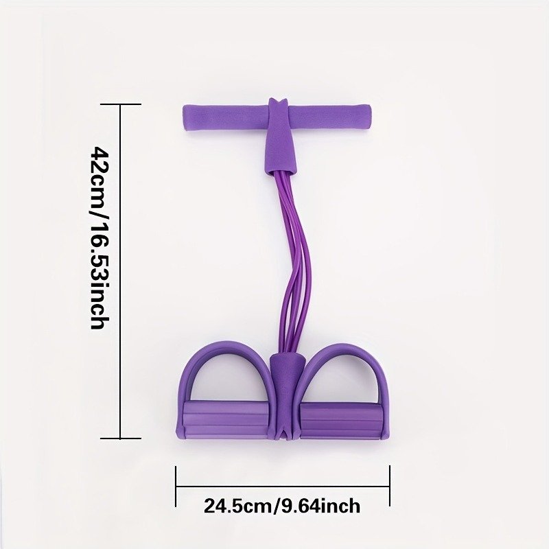 Foot-pedal resistance machine with household sports rope - Image 4