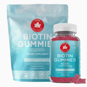 Biotin Gummies for better hairs and shinier hairs