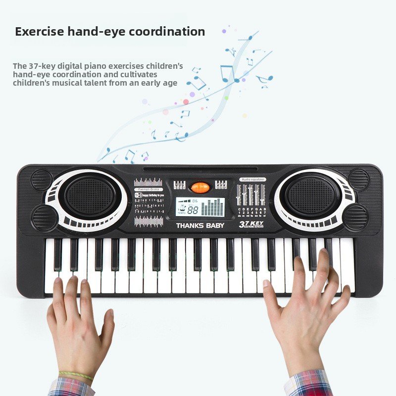 7-Key Kids Electronic Piano, Early Education Music Toy for Beginners - Image 3