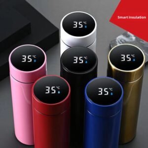 Thermos Cup with temperature showing