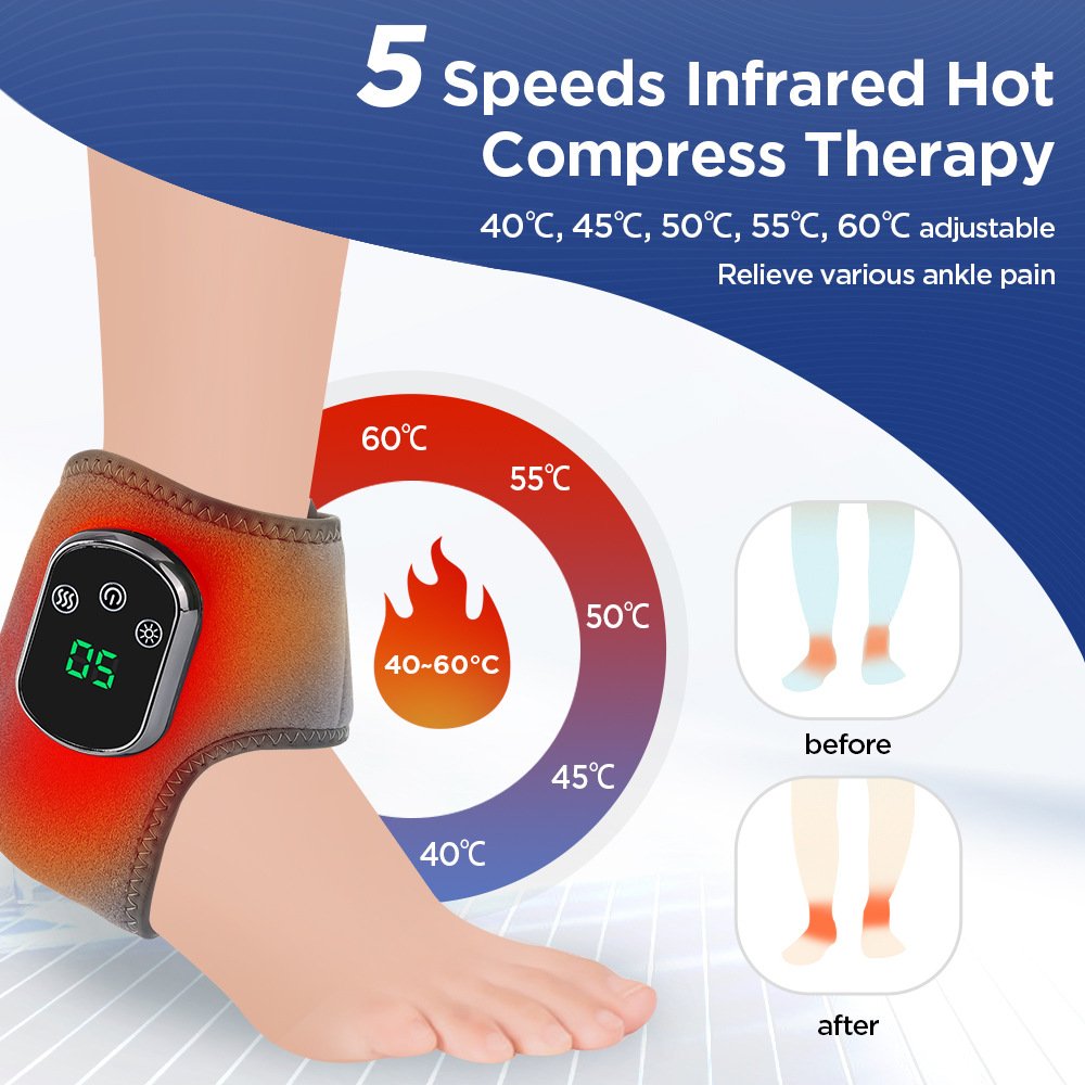 Electric Heated Ankle and Foot Massager - Image 3