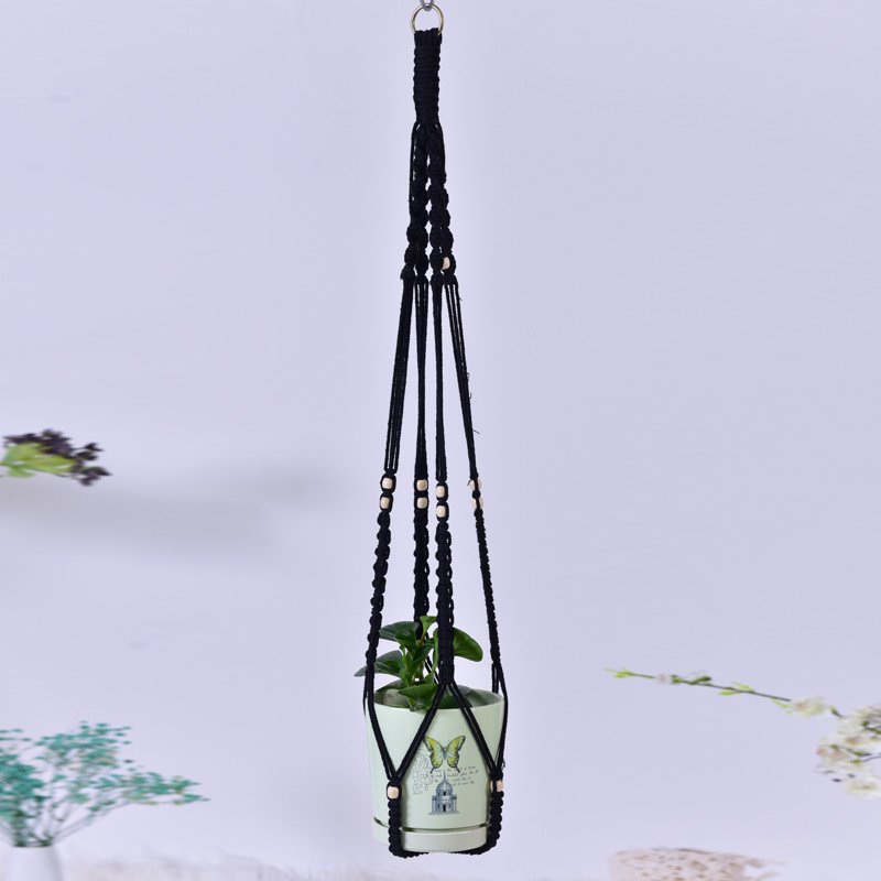Handmade Woven Bag for Flower Pots - Image 6