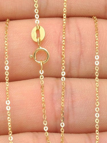 18K Gold Chain Necklace for Women - Image 2