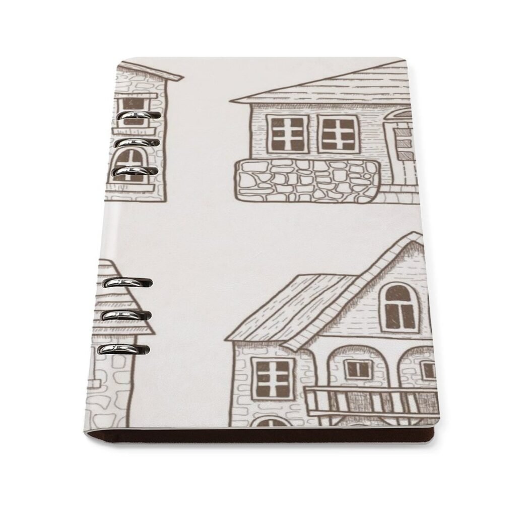 Designer Refillable Notebook Journal Binder(A5)
