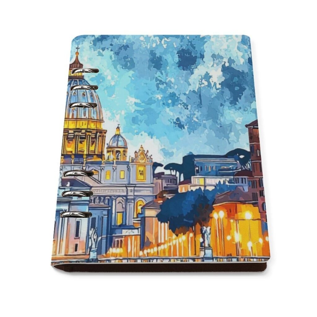 Designer Refillable Notebook Journal Binder(A5)