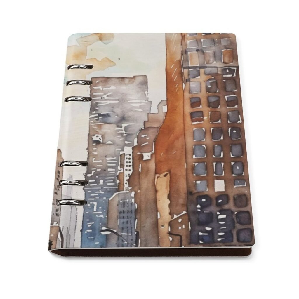 Designer Refillable Notebook Journal Binder(A5)