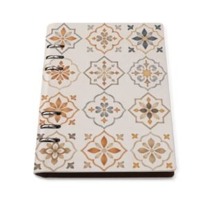 Designer arty leather Binder Notebook (A5)