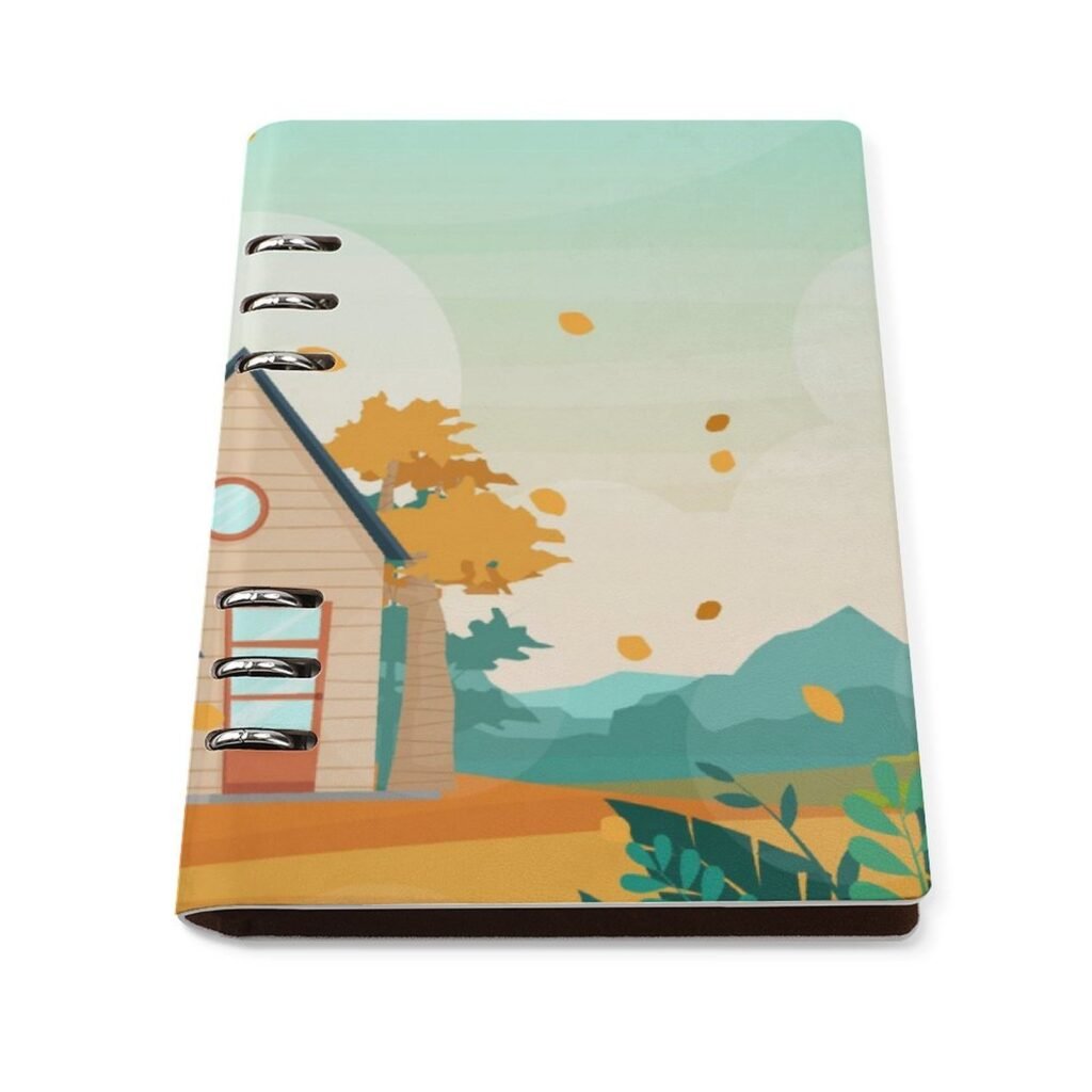 Designer Refillable Notebook Journal Binder(A5)