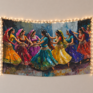Women all together decorative wall tapestry wall art Polyester Wall Tapestry 90"x 60" Polyester Peach Skin Wall Tapestry 90"x 60"