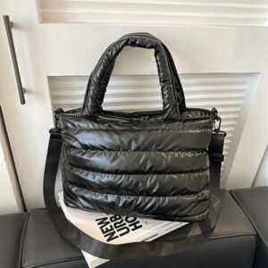 Womens Messenger Bag with Embroidery Detail