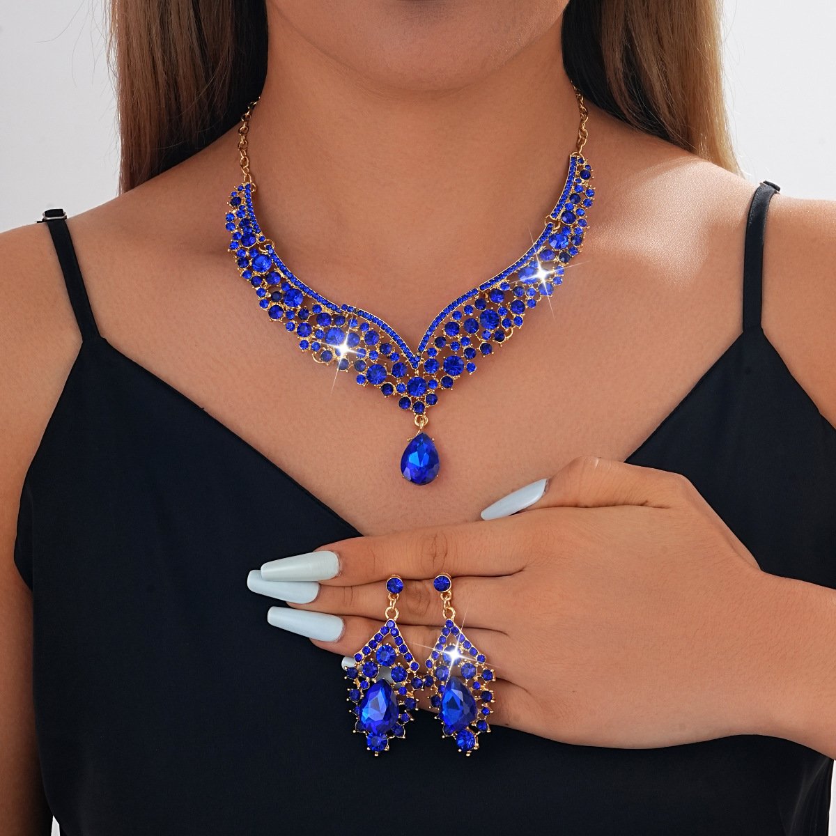 best quality ethnic necklace and earrings set - Image 4