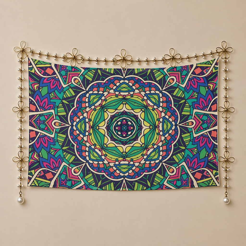 Arty decorative wall tapestry wall art Polyester wall Tapestry 90"x 60" Polyester Peach Skin Wall Tapestry 90"x 60"
