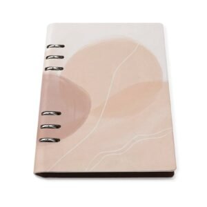Abstract Minimalistic Design Spiral Journal Notebook Binder (A5) Artistic Binder Notebook (A5)