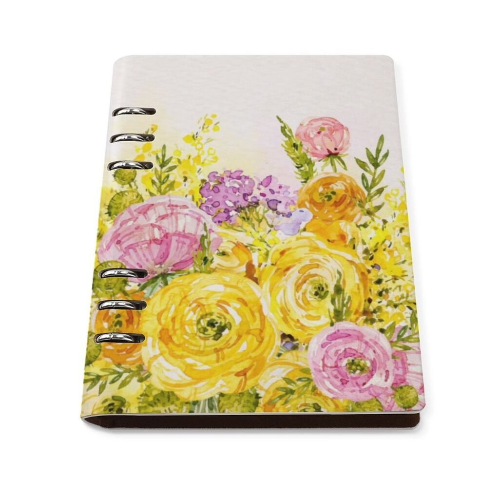 Designer Refillable Notebook Journal  Binder(A5)