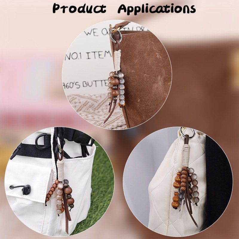 Handmade Alloy Bag Charm Bag pendant - Image 3