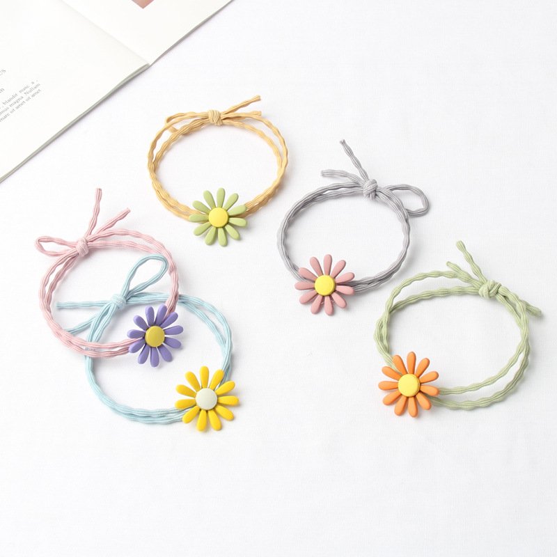 Flower Hair Bands Hair ties for Women - Image 2