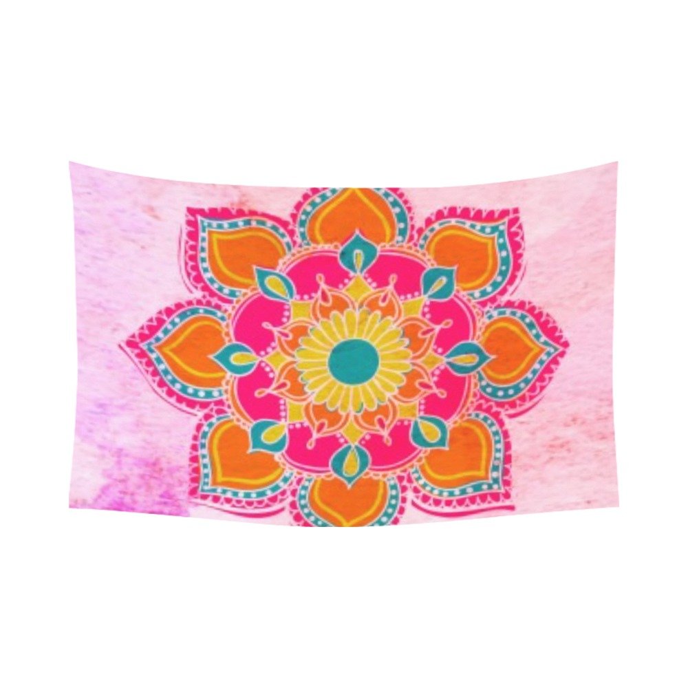 Abstract print decorative wall tapestry wall art Polyester Wall Tapestry 90"x 60" Polyester Peach Skin Wall Tapestry 90"x 60" - Image 3