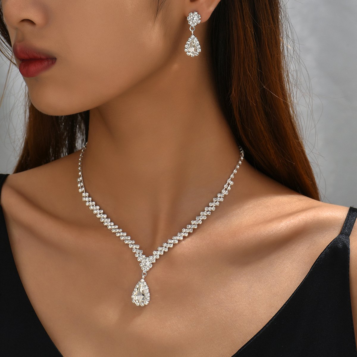 Accessories Two-piece Set Bridal Jewelry Alloy