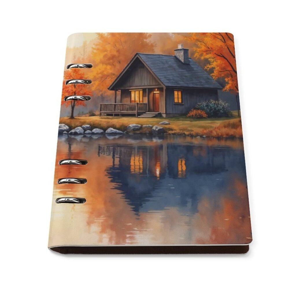 Designer Refillable Notebook Journal Binder(A5)