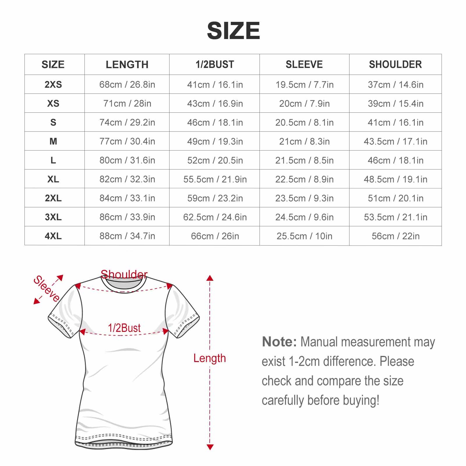 Blue Floral Print Casual T-Shirt 100 % cotton fabric All-Over Print Women's Cotton T-Shirt - Image 3