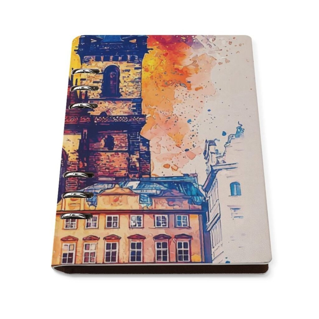 Designer Refillable Notebook Journal Binder(A5)
