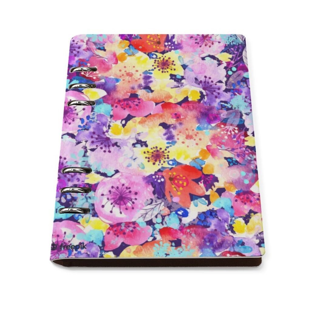 Designer Refillable Notebook Journal  Binder(A5)