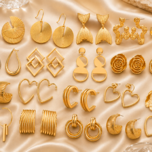 Simple Ear Stud Earrings