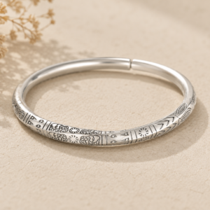 Pure Silver designer Bracelet