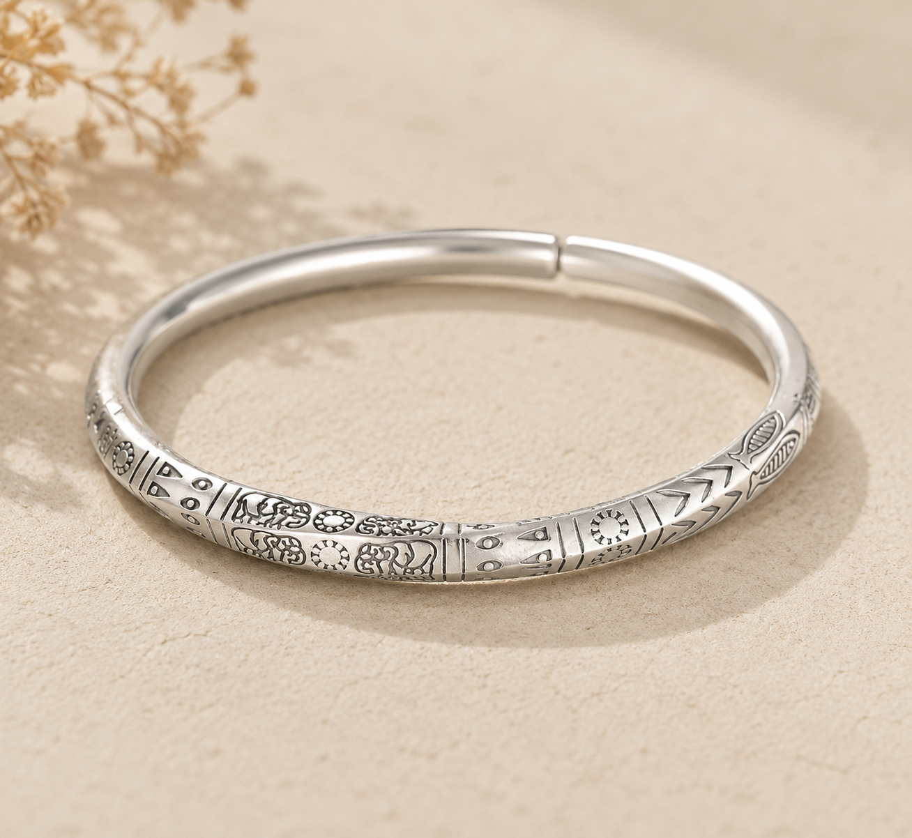 Pure Silver designer Bracelet