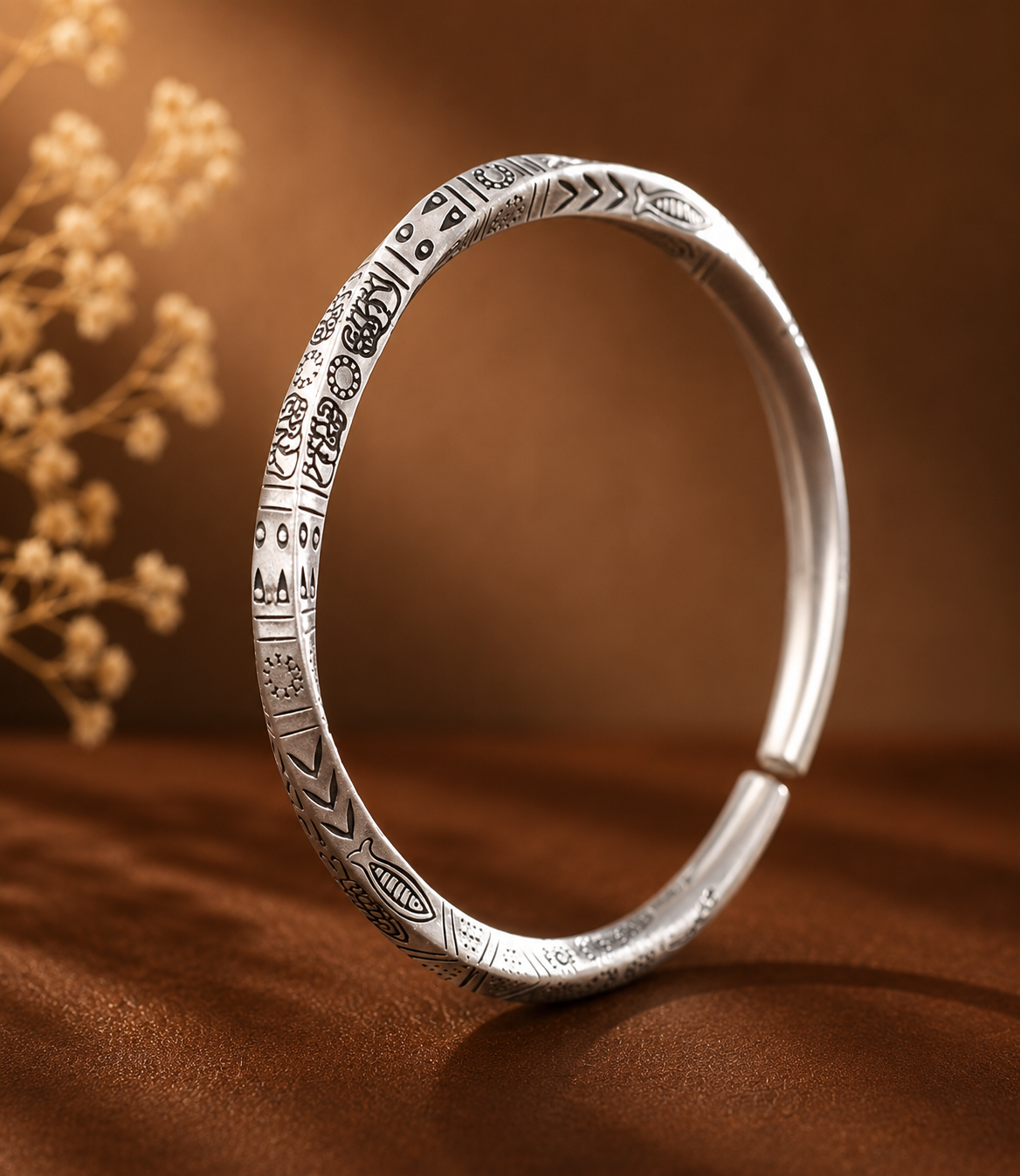 Pure Silver designer Bracelet - Image 7