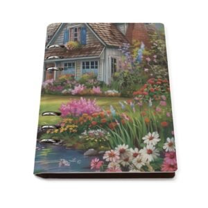 Home lily garden Notebook Spiral Journal Binder A5 Artistic Binder Notebook (A5)