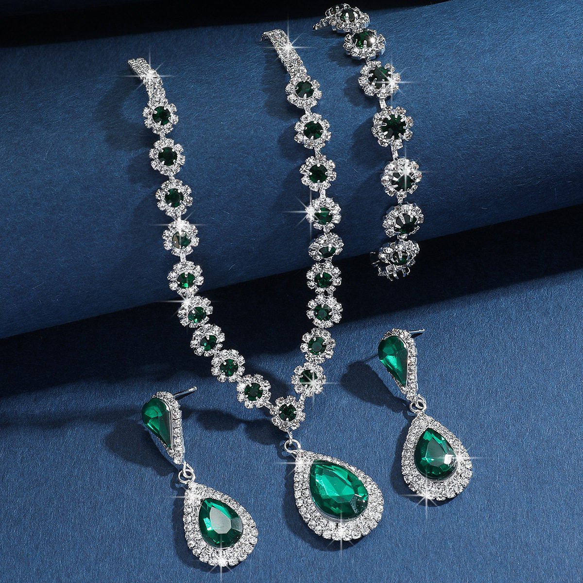Alloy Bridal Jewelry Set - Image 3